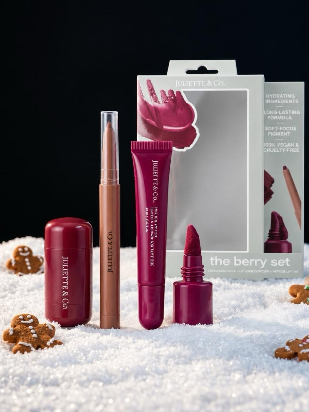 The Berry Set - Berry Red Women Makeup Collection